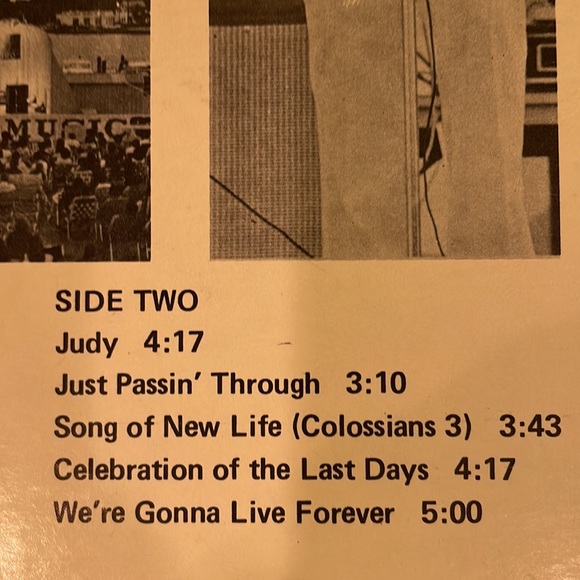 LP A joyful noise vinyl Record album Christian folk music charismatic Songs - Picture 10 of 12